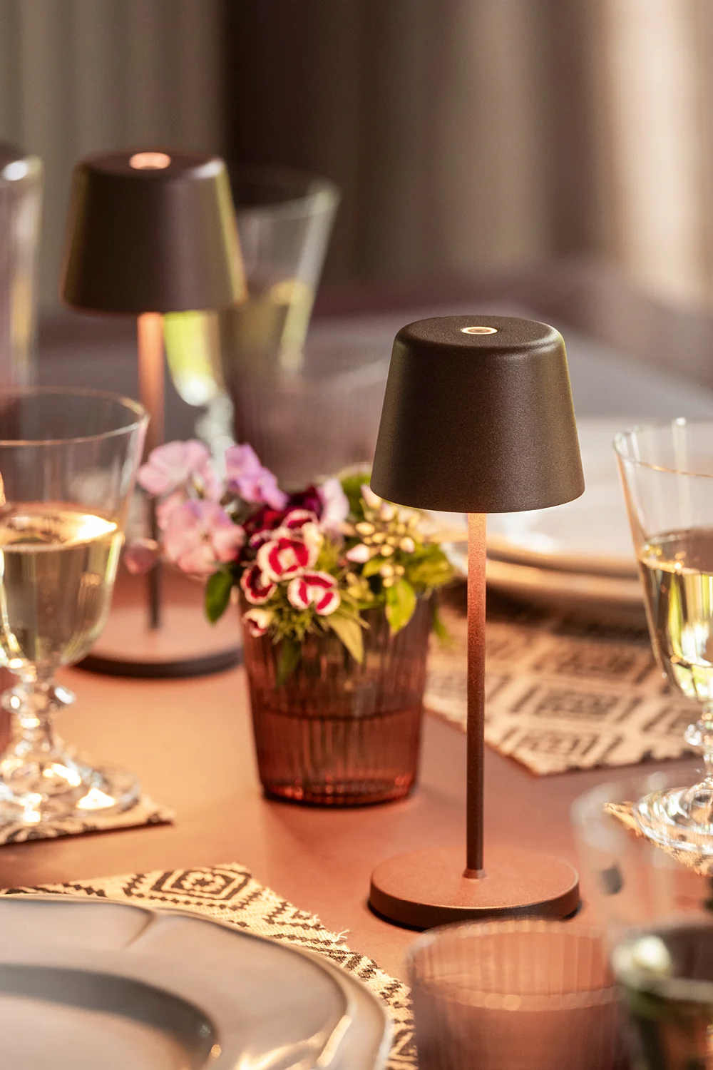 Wohnwelten Tischlampe Ferrone Rost